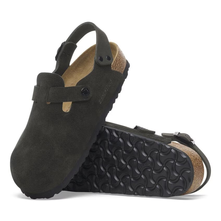 Birkenstock - Tokio - Black Suede Leather