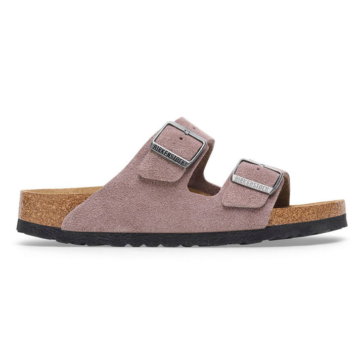 Birkenstock - Arizona Soft - Faded Purple Suede Leather