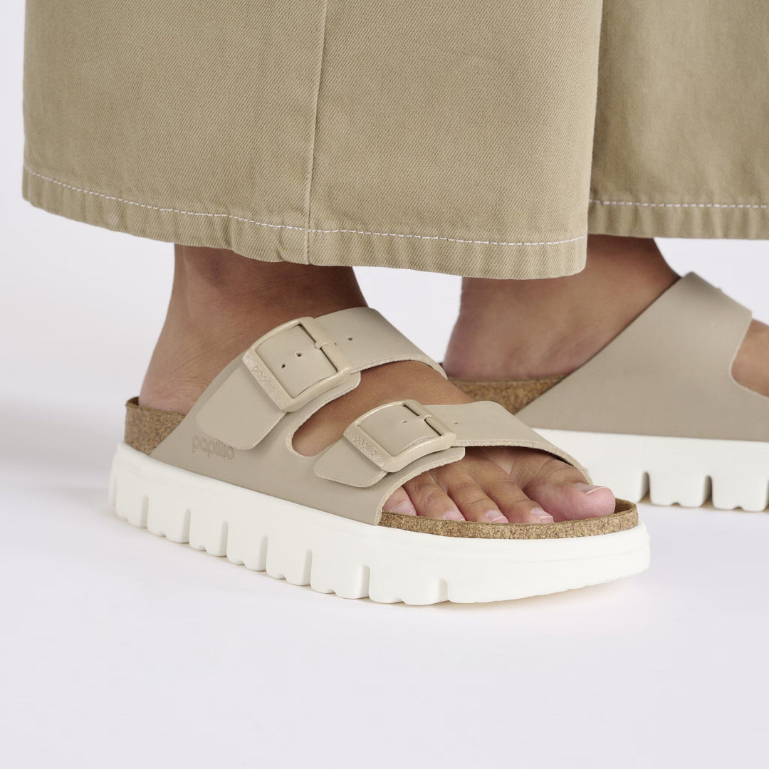 Birkenstock Papillio - Arizona Chunky - Sandcastle Birko-Flor