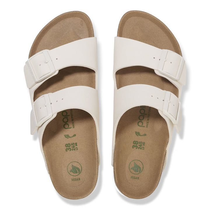 Birkenstock - Arizona Flex Platform Vegan - Eggshell Birko-Flor