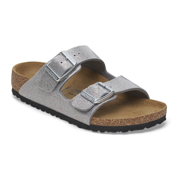 Birkenstock - Arizona Kids - Birko-Flor Sparkling Silver