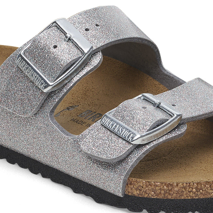 Birkenstock - Arizona Kids - Birko-Flor Sparkling Silver