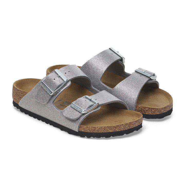 Birkenstock - Arizona Kids - Birko-Flor Sparkling Silver