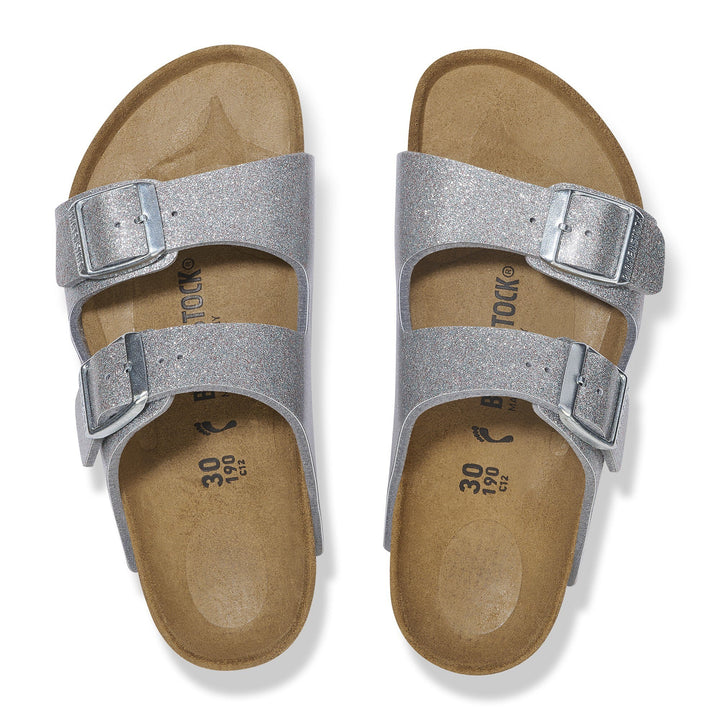 Birkenstock - Arizona Kids - Birko-Flor Sparkling Silver