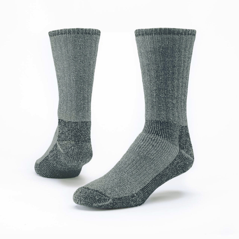 Maggie's Organics - Mountain Hiker Organic Merino Wool Socks - Dark Grey