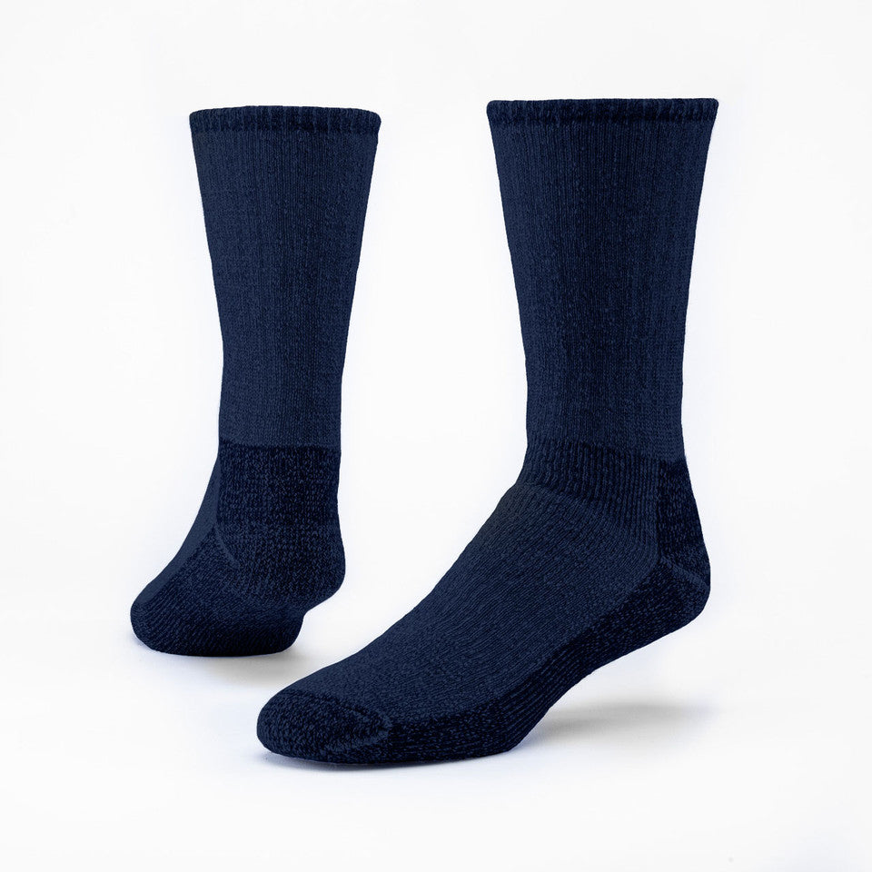 Maggie's Organics - Mountain Hiker Organic Wool Socks - Dark Blue