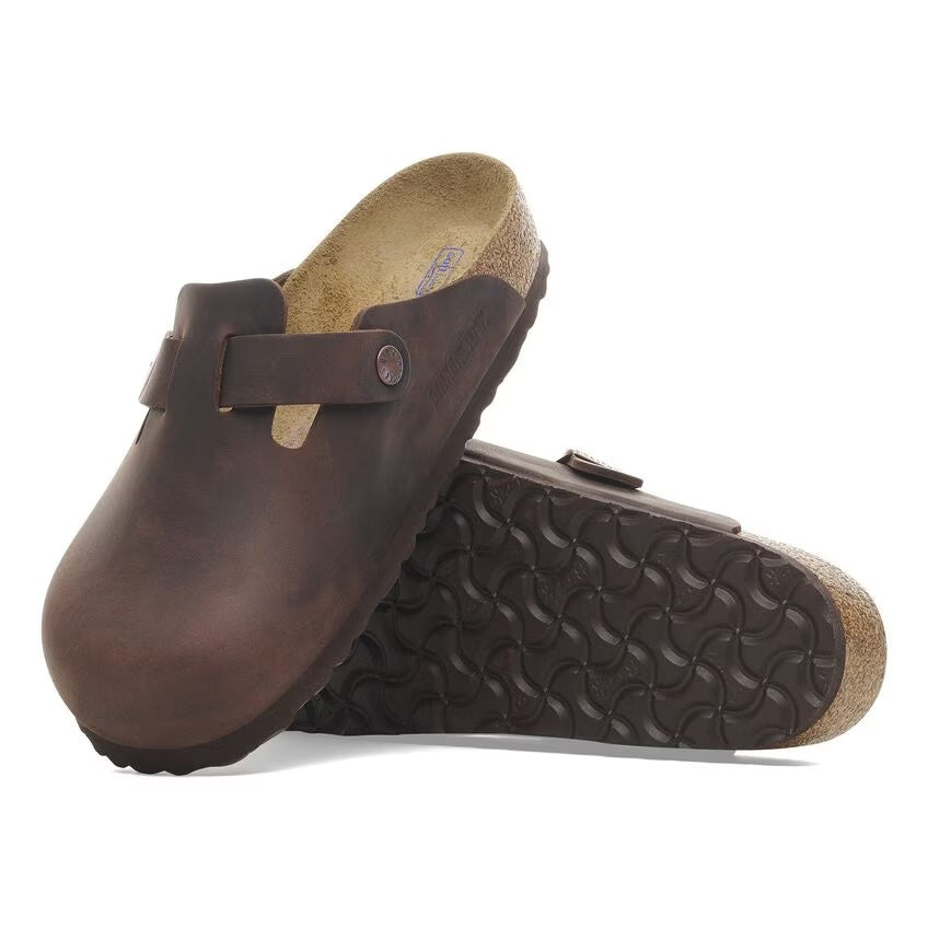 Birkenstock - Boston Soft - Habana Oiled Leather