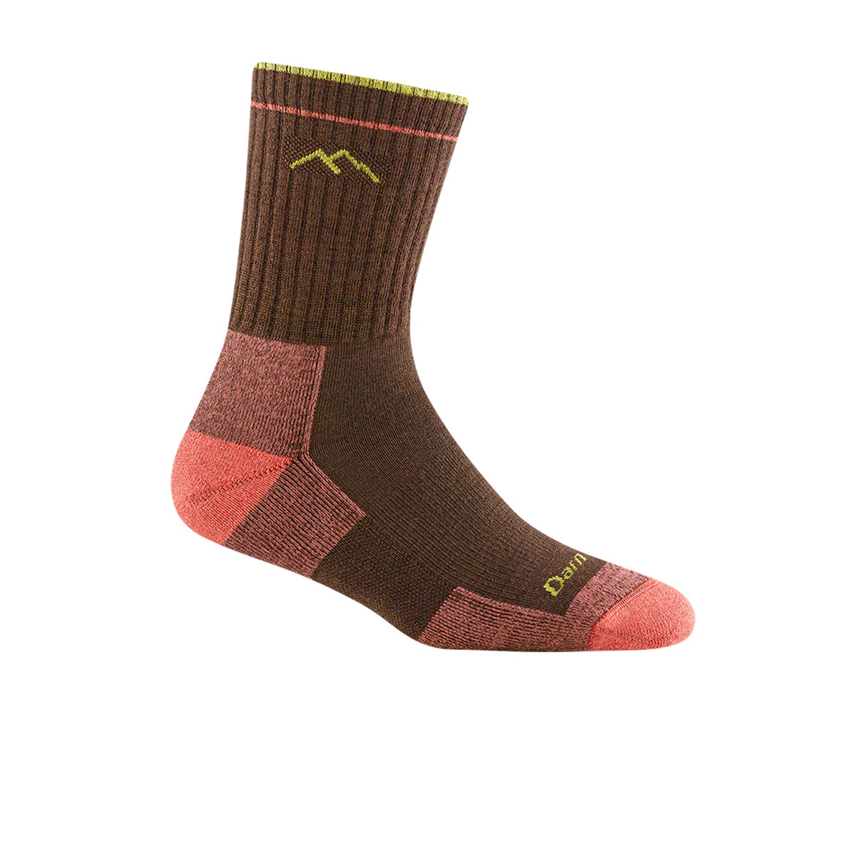 Darn Tough - Women's Hiker Micro Crew Midweight With Cushion Hiking Sock - Earth