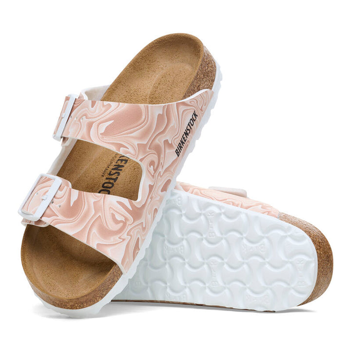 Birkenstock - Arizona - Marble New Beige Birko-Flor