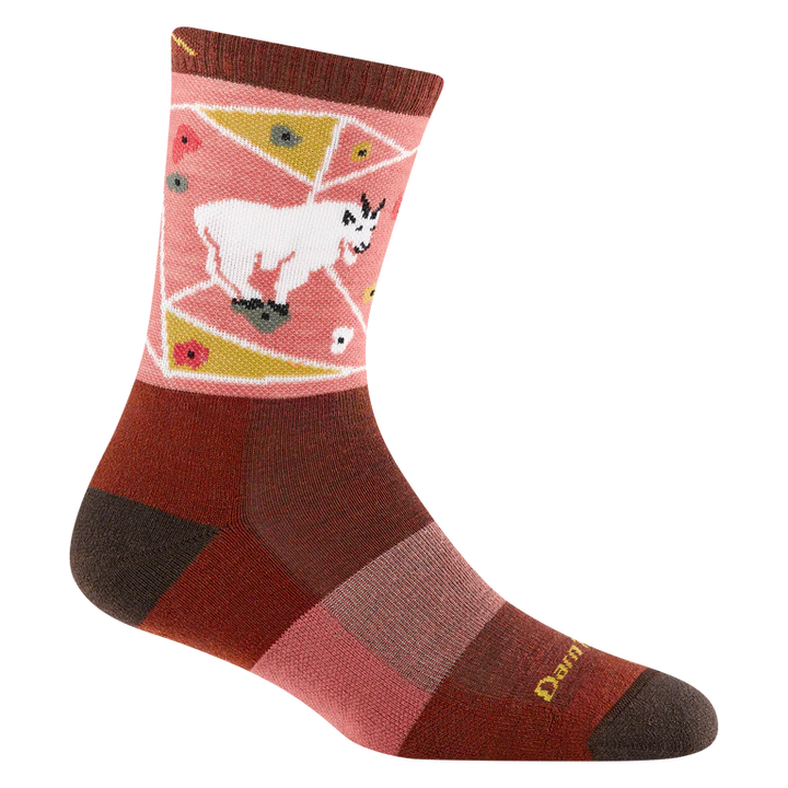 Darn Tough - 5001 Women's Critter Club Micro Crew Lightweight Hiking Sock - Canyon