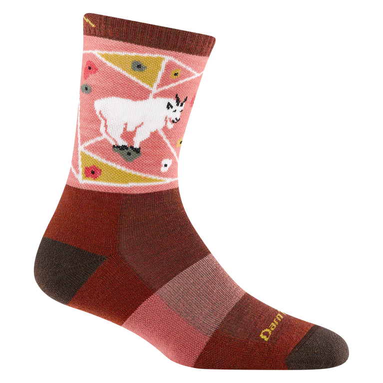 Darn Tough - 5001 Women's Critter Club Micro Crew Lightweight Hiking Sock - Canyon