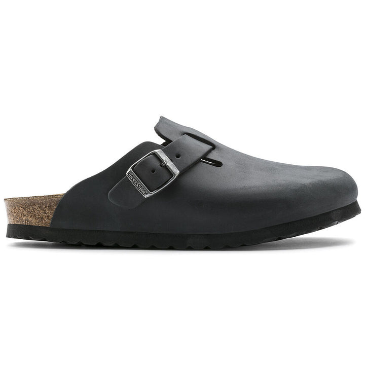 Birkenstock - Boston - Black Oiled Leather