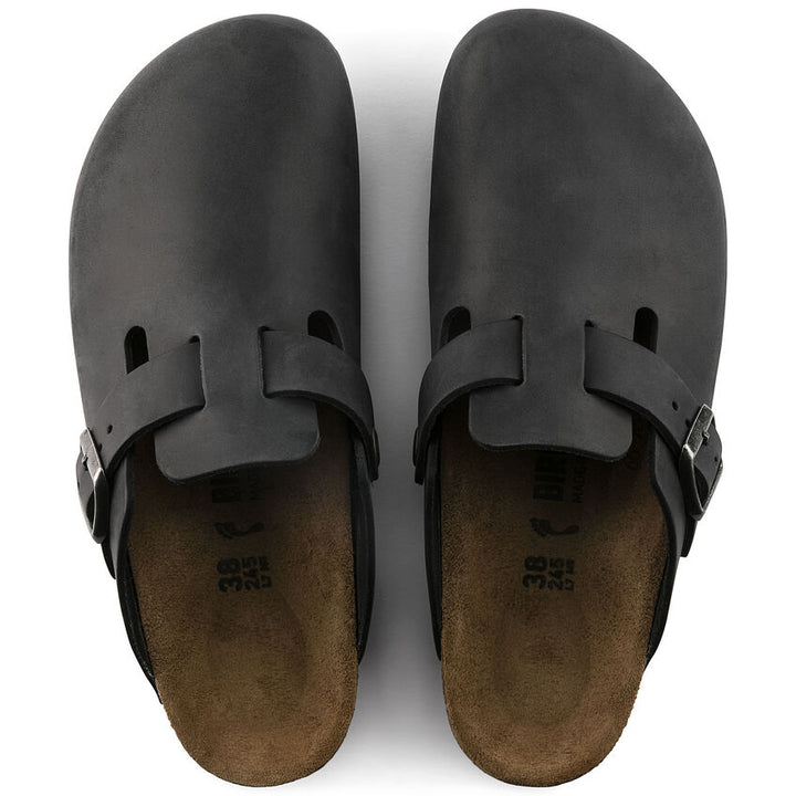 Birkenstock - Boston - Black Oiled Leather