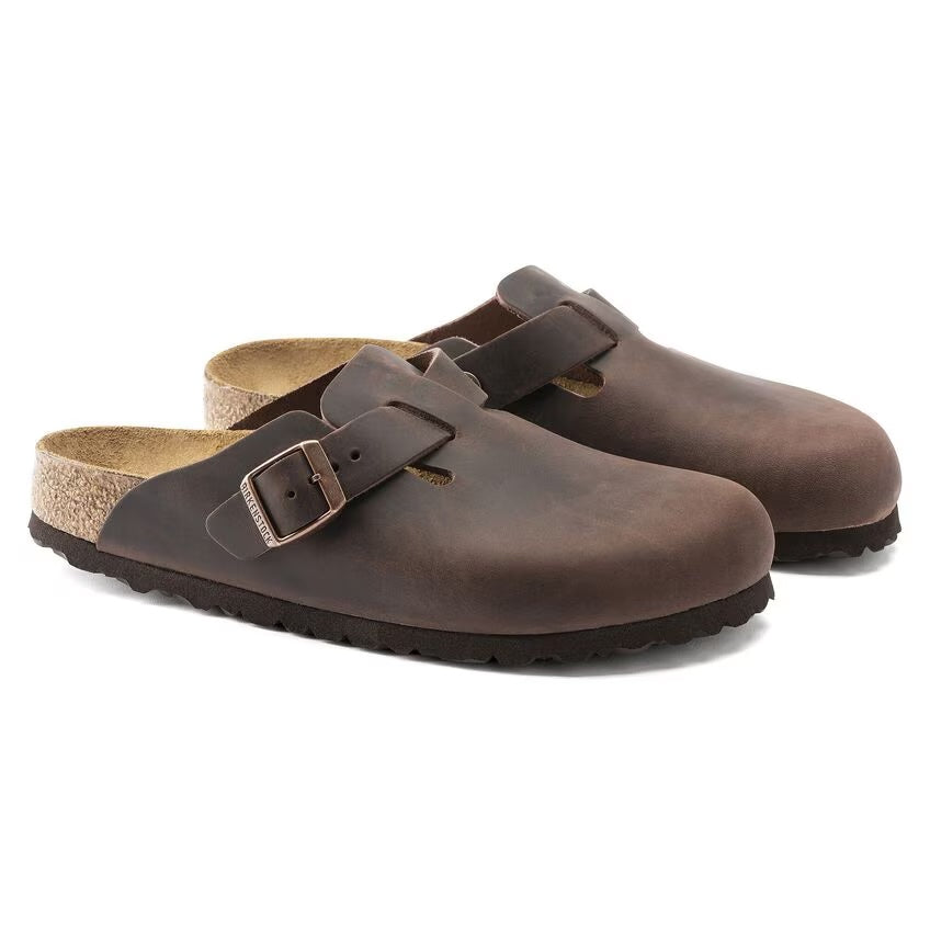 Birkenstock - Boston - Habana Oiled Leather