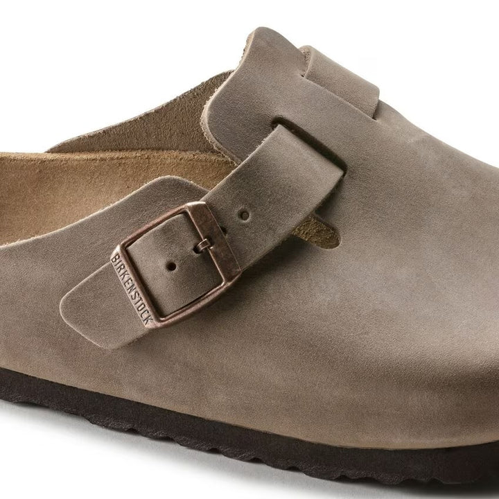 Birkenstock - Boston - Tobacco Brown Oiled Leather