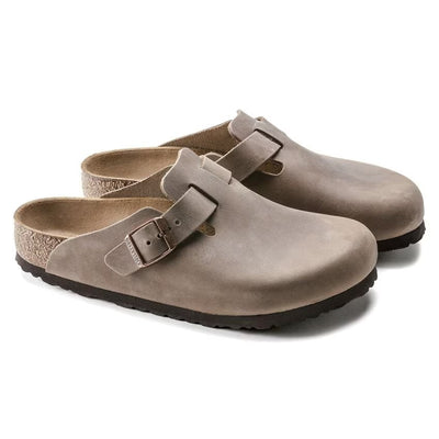 Birkenstock - Boston - Tobacco Brown Oiled Leather