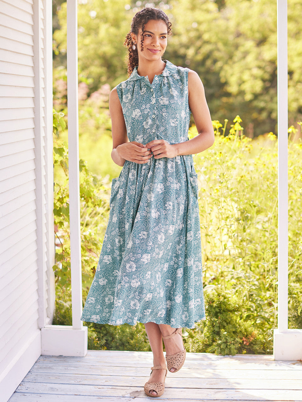 April Cornell - Tasha Proch Dress - Teal