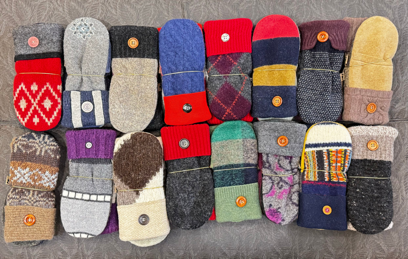 Peapack Mitten Company - Recycled Mittens - One Size