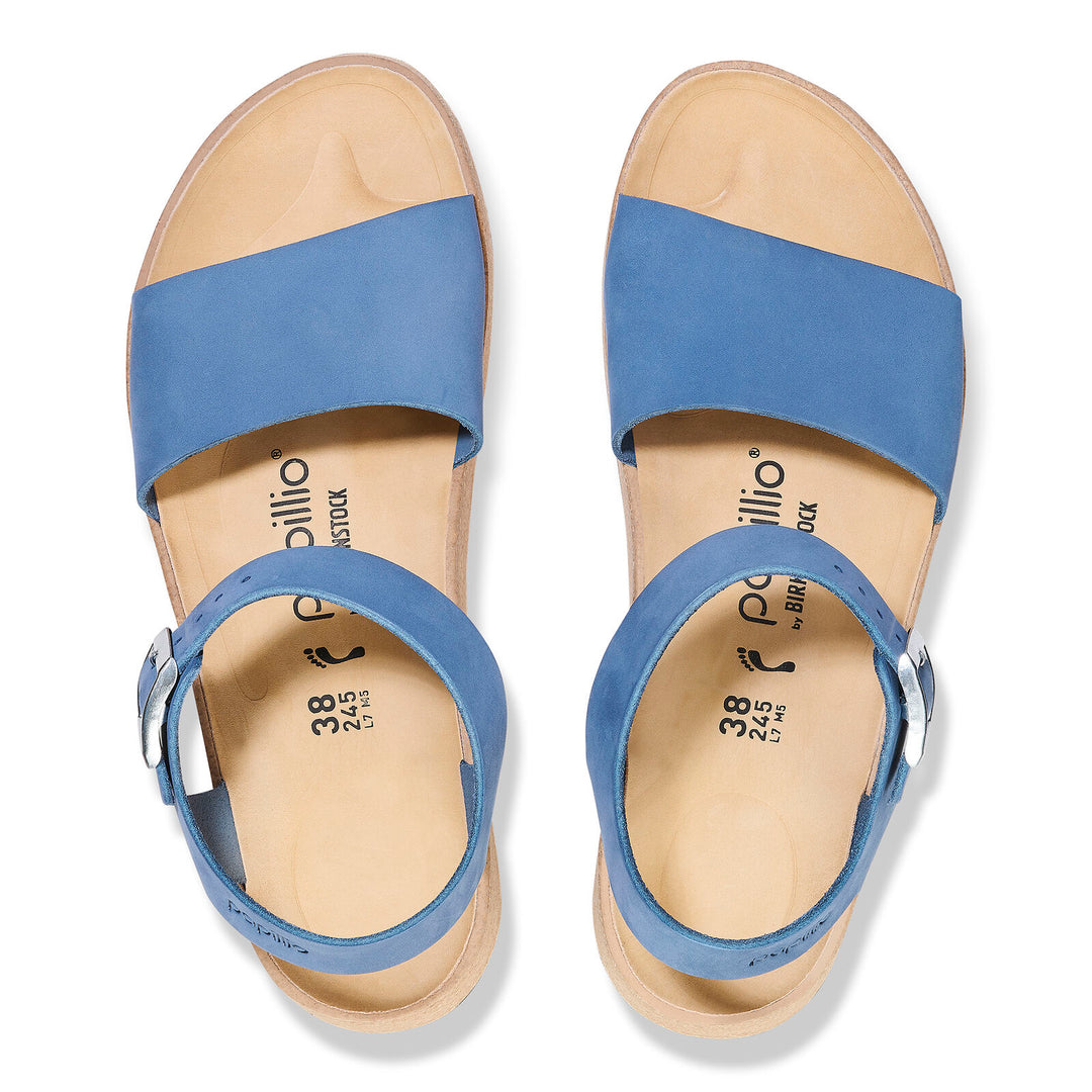 Birkenstock Papillio - Glenda - Elemental Blue Nubuck Leather