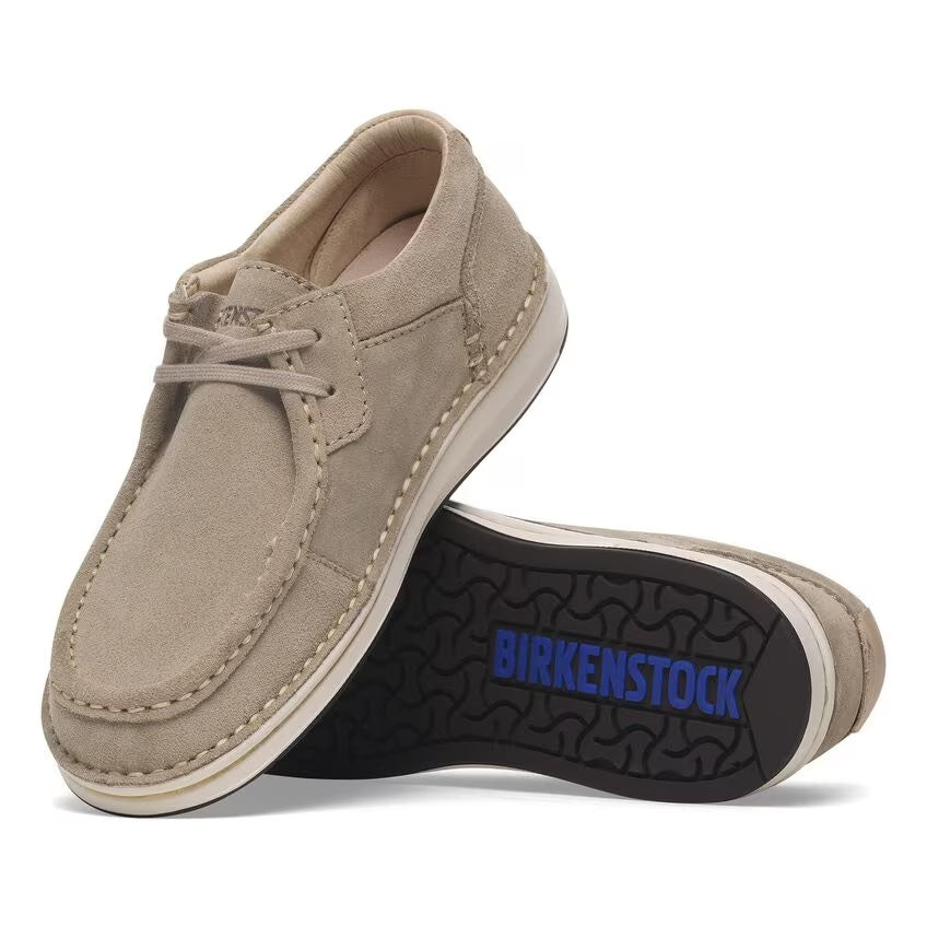 Birkenstock - Pasadena III - Taupe Suede Leather