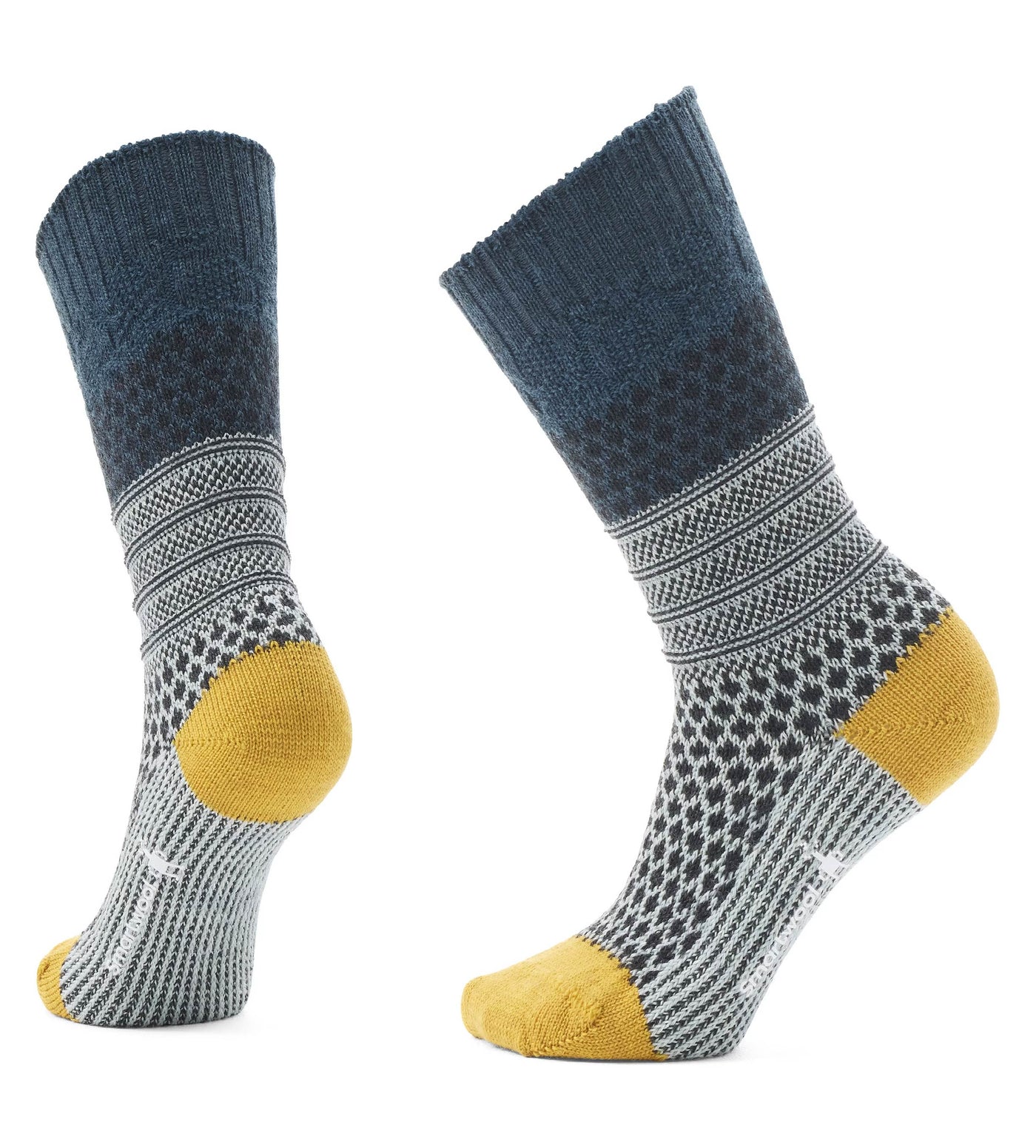 Smartwool - Unisex Everyday Popcorn Cable Crew Full Cushion Sock - Frosty Green