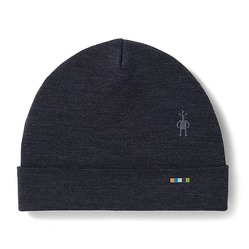 Smartwool - Thermal Merino Reversible Cuffed Beanie - Charcoal