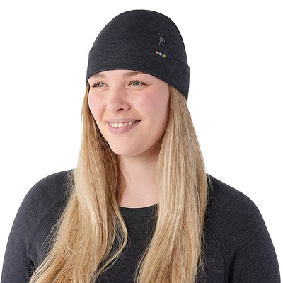 Smartwool - Thermal Merino Reversible Cuffed Beanie - Charcoal