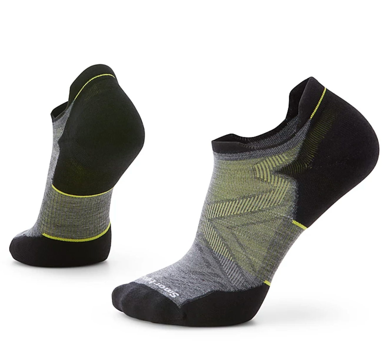 Smartwool - Run Targeted Cushion Low Ankle Socks - Medium Gray