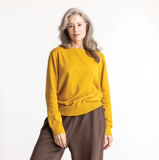 Maggie's Organics - Organic Cotton Classic Crew Sweater - Multiple Colors