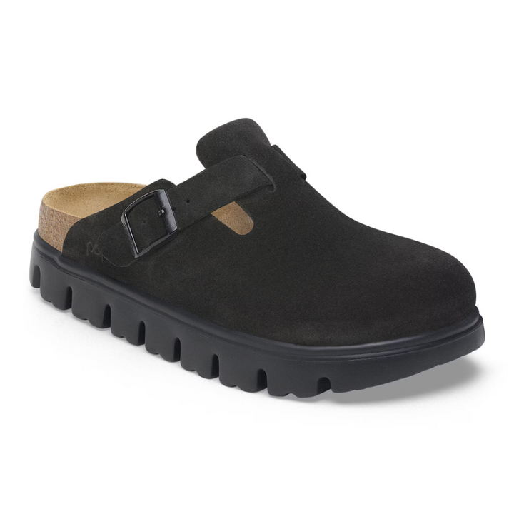 Birkenstock - Boston Chunky - Black Suede