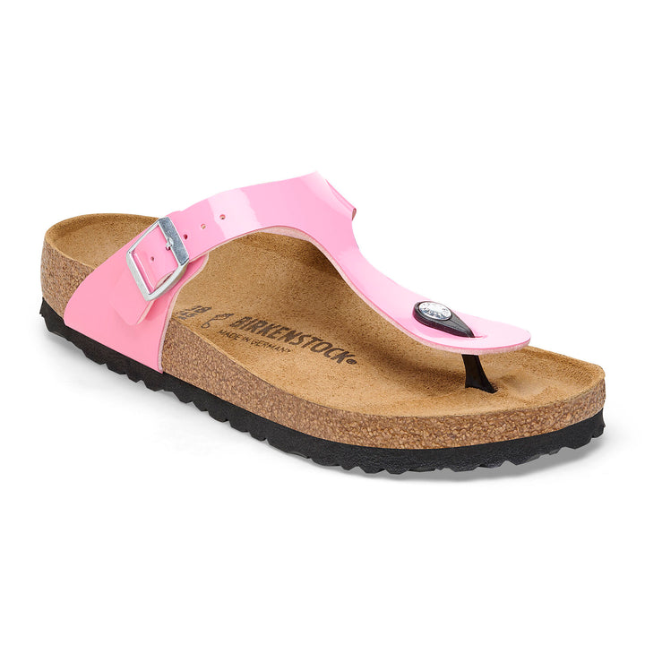 Birkenstock - Gizeh - Patent Candy Pink Birko Flor