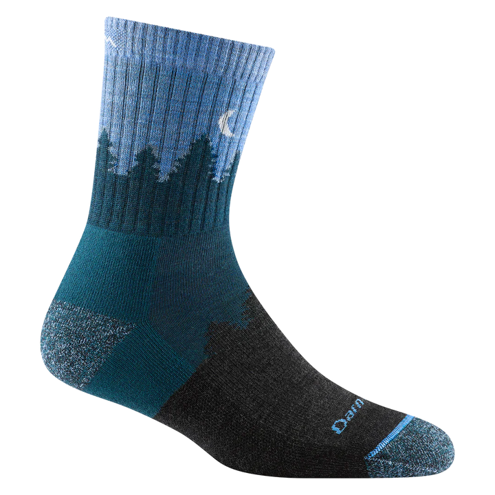 Darn Tough - Women's Treeline Micro Crew Midweight Hiking Sock - Blue