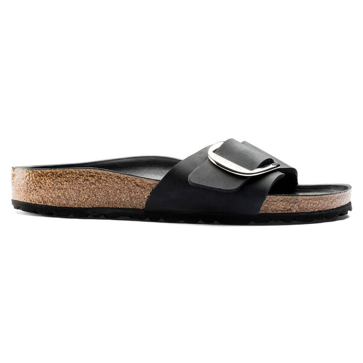 Birkenstock - Madrid Big Buckle - Black Oiled Leather