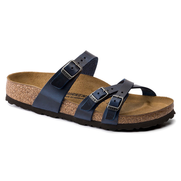 Birkenstock - Franca - Blue Oiled Leather