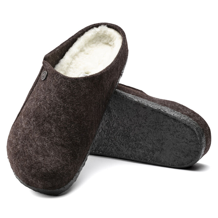 Birkenstock - Zermatt Shearling - Mocha Wool Felt