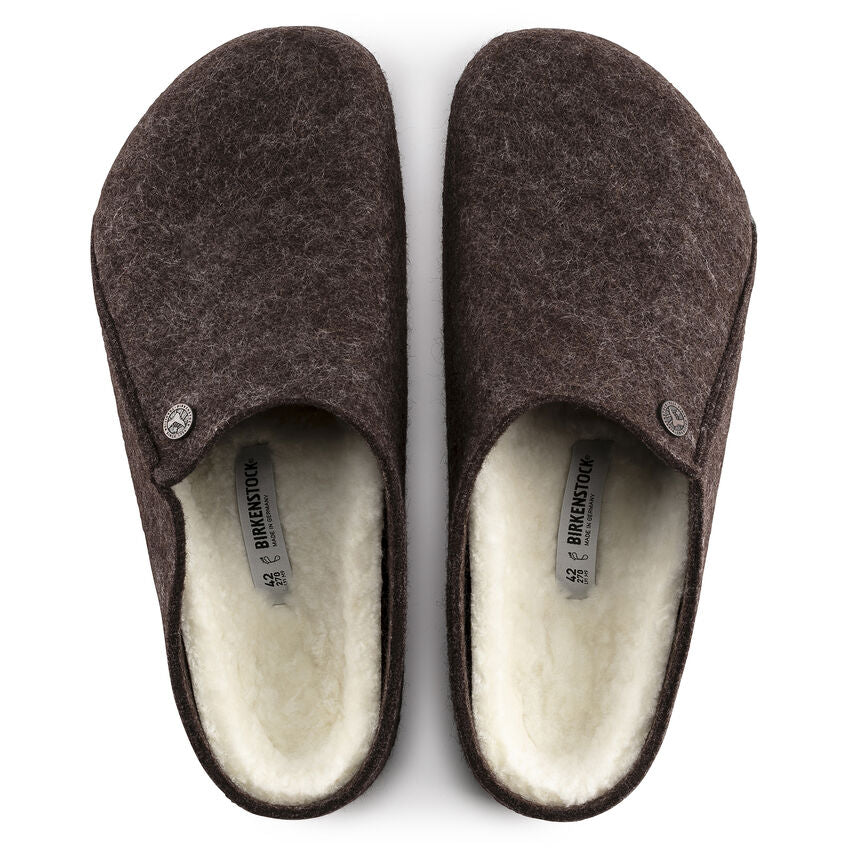 Birkenstock - Zermatt Shearling - Mocha Wool Felt