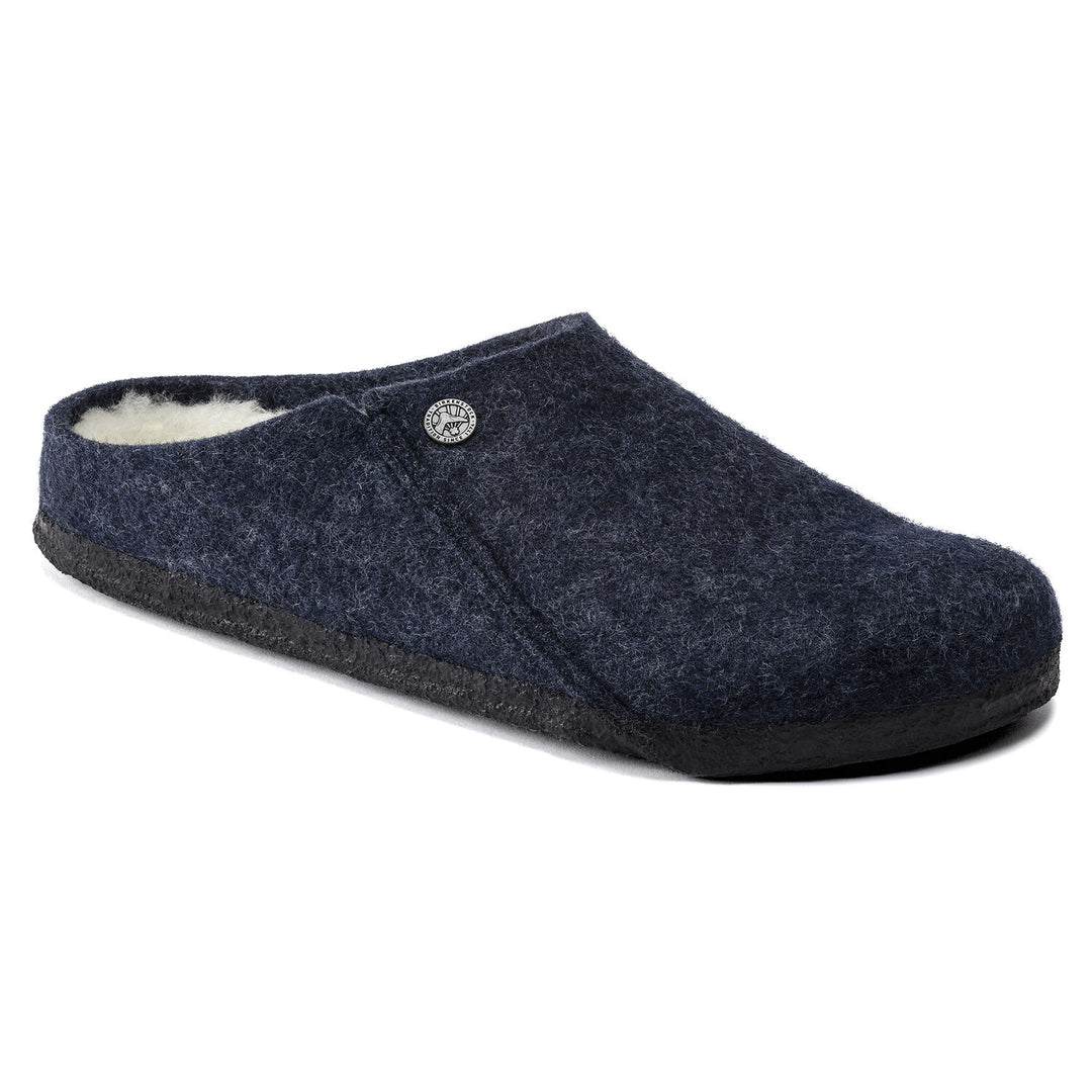 Birkenstock - Zermatt Shearling - Dark Blue Wool Felt