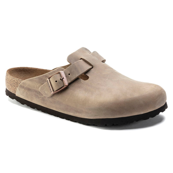 Birkenstock - Boston Soft - Tobacco Brown Oiled Leather