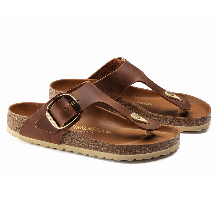 Birkenstock - Gizeh Big Buckle - Cognac Oiled Leather