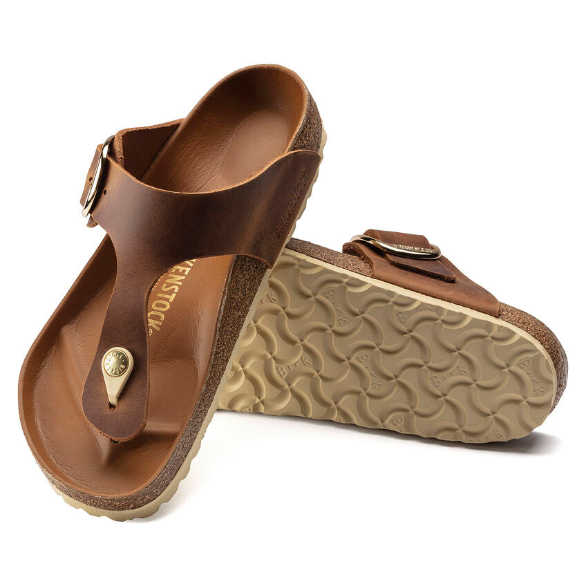 Birkenstock - Gizeh Big Buckle - Cognac Oiled Leather