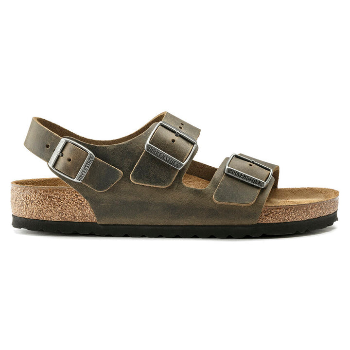 Birkenstock - Milano - Faded Khaki Oiled Leather