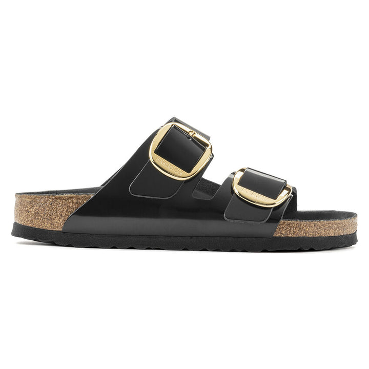 Birkenstock - Arizona Big Buckle - High Shine Black Leather