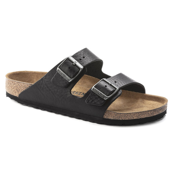 Birkenstock - Arizona Grip - Vintage Wood Black Leather