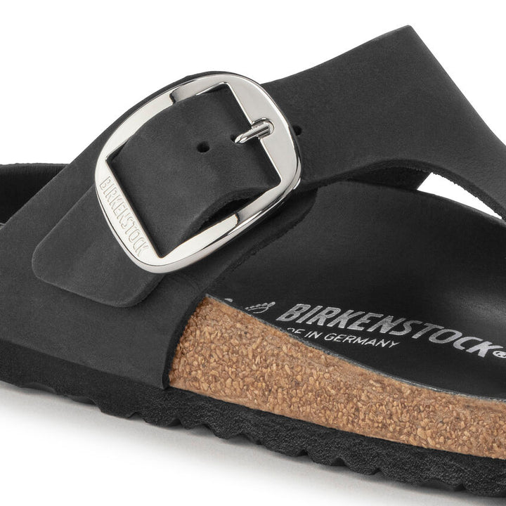 Birkenstock - Gizeh Big Buckle - Black Oiled Leather