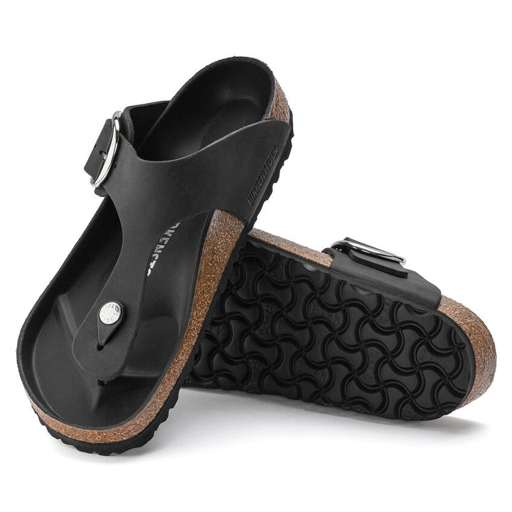 Birkenstock - Gizeh Big Buckle - Black Oiled Leather