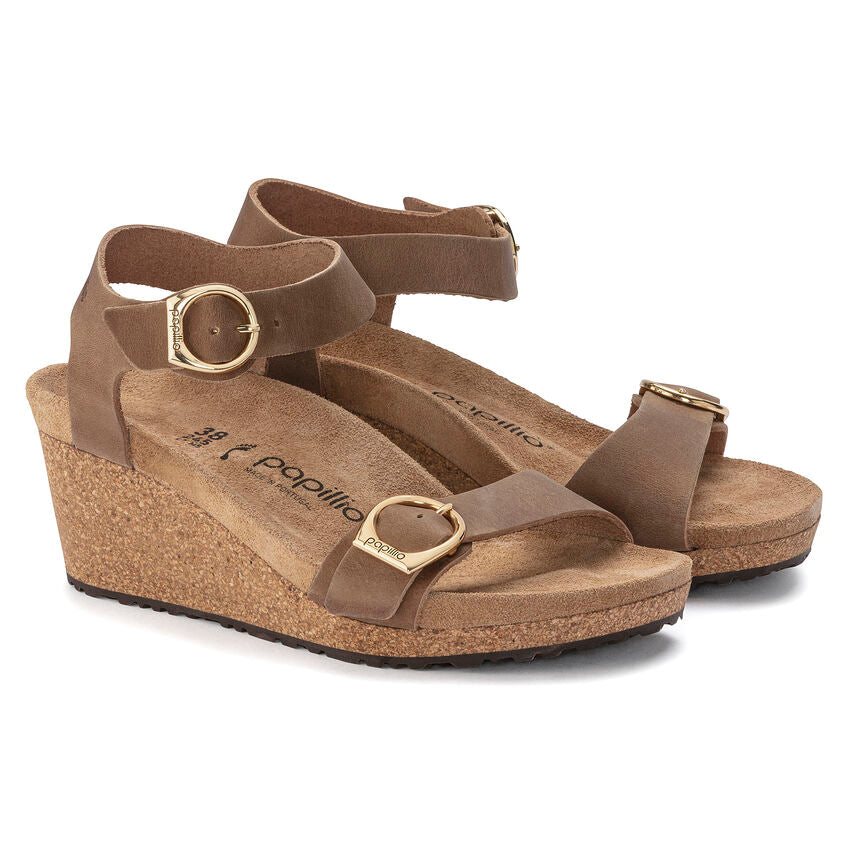 Birkenstock Papillio - Soley  - Cognac Oiled Leather