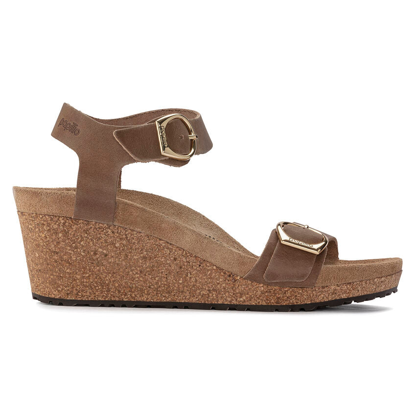 Birkenstock Papillio - Soley  - Cognac Oiled Leather