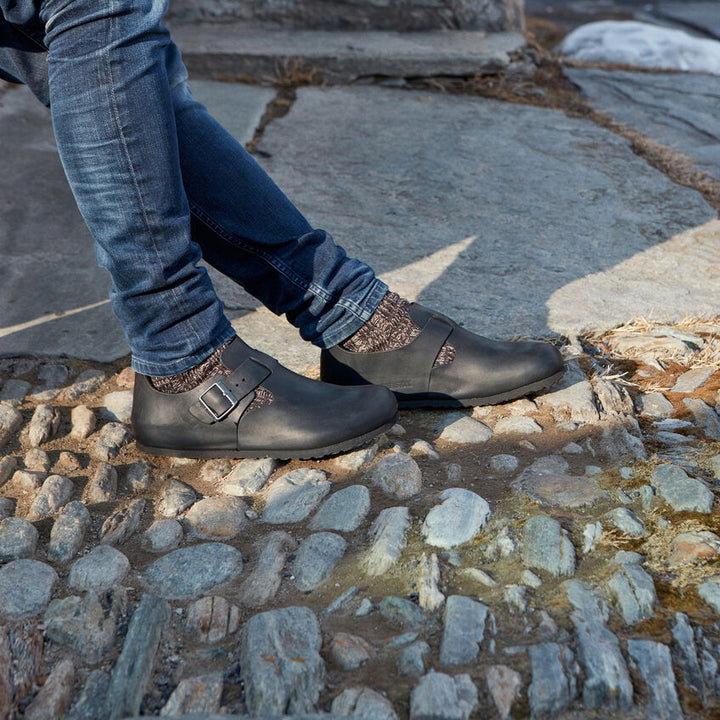 Birkenstock - London - Black Oiled Leather