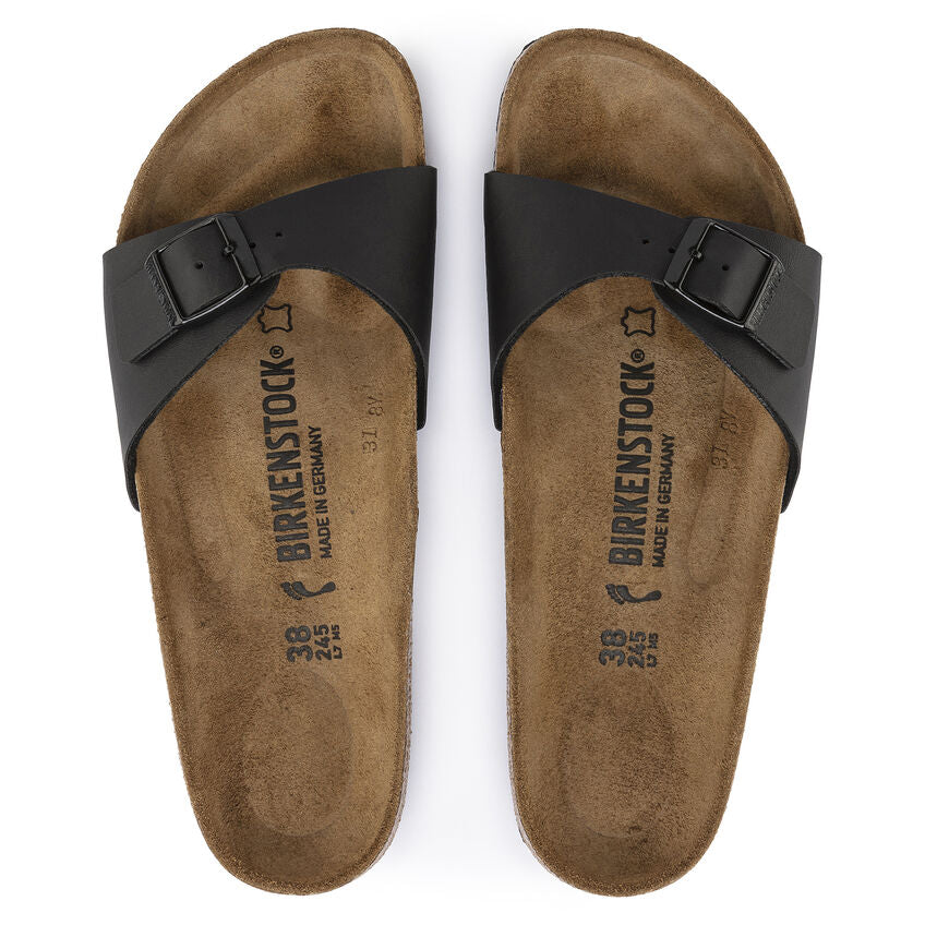 Birkenstock - Madrid - Black Birko-Flor