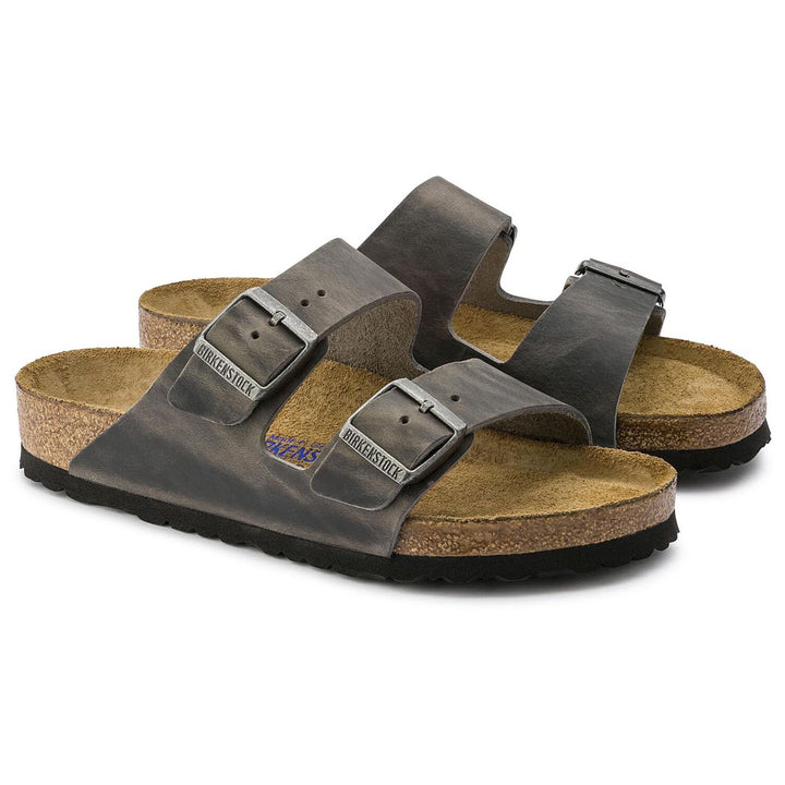 Birkenstock - Arizona Soft - Iron Oiled Leather